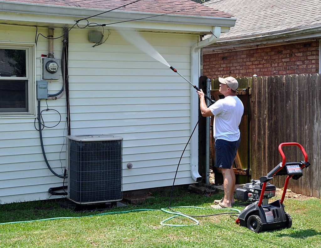 power washing